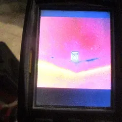 Thermal image revealing hidden moisture in a wall